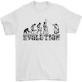 Evolution Photographer Funny Photoraphy Mens T-Shirt Cotton Gildan White