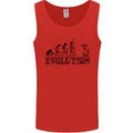 Evolution Photographer Funny Photoraphy Mens Vest Tank Top Red