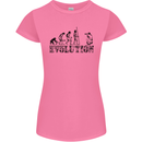 Evolution Photographer Funny Photoraphy Womens Petite Cut T-Shirt Azalea