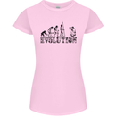 Evolution Photographer Funny Photoraphy Womens Petite Cut T-Shirt Light Pink