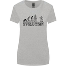 Evolution Photographer Funny Photoraphy Womens Wider Cut T-Shirt Sports Grey