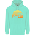 Evolution of Base Jumping Childrens Kids Hoodie Peppermint