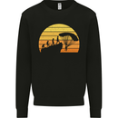 Evolution of Base Jumping Kids Sweatshirt Jumper Black