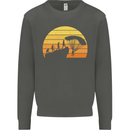 Evolution of Base Jumping Kids Sweatshirt Jumper Storm Grey