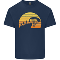 Evolution of Base Jumping Kids T-Shirt Childrens Navy Blue