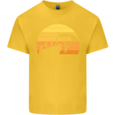 Evolution of Base Jumping Kids T-Shirt Childrens Yellow