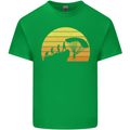 Evolution of Base Jumping Mens Cotton T-Shirt Tee Top Irish Green