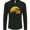 Evolution of Base Jumping Mens Long Sleeve T-Shirt Black
