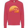 Evolution of Base Jumping Mens Sweatshirt Jumper Heliconia