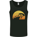 Evolution of Base Jumping Mens Vest Tank Top Black