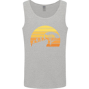 Evolution of Base Jumping Mens Vest Tank Top Sports Grey