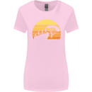 Evolution of Base Jumping Womens Wider Cut T-Shirt Light Pink