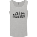 Evolution of Drums Mens Vest Tank Top Sports Grey