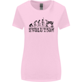 Evolution of Drums Womens Wider Cut T-Shirt Light Pink