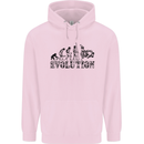 Evolution of Judo MMA Martial Arts Funny Childrens Kids Hoodie Light Pink