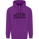 Evolution of Judo MMA Martial Arts Funny Childrens Kids Hoodie Purple