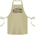 Evolution of Judo MMA Martial Arts Funny Cotton Apron 100% Organic Khaki