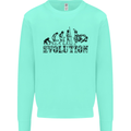 Evolution of Judo MMA Martial Arts Funny Kids Sweatshirt Jumper Peppermint