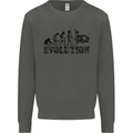 Evolution of Judo MMA Martial Arts Funny Kids Sweatshirt Jumper Storm Grey
