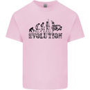 Evolution of Judo MMA Martial Arts Funny Kids T-Shirt Childrens Light Pink