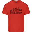 Evolution of Judo MMA Martial Arts Funny Kids T-Shirt Childrens Red