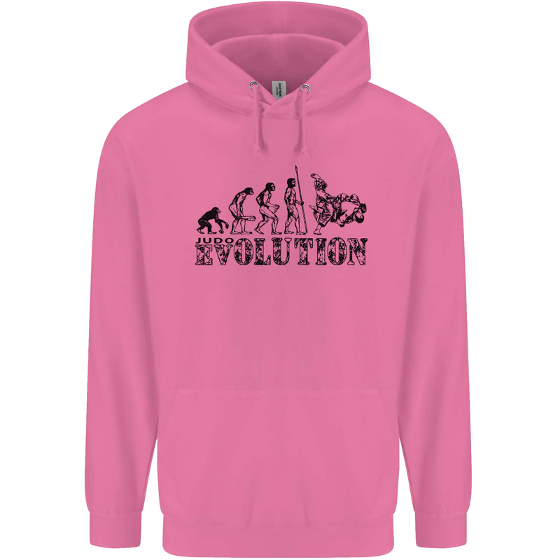 Evolution of Judo MMA Martial Arts Funny Mens 80% Cotton Hoodie Azelea