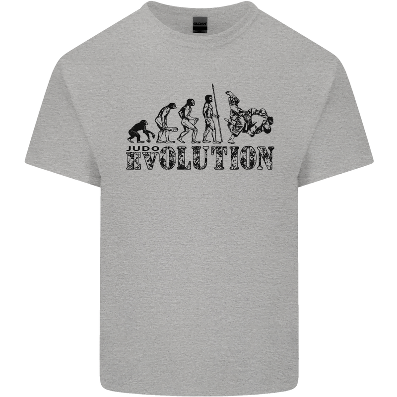 Evolution of Judo MMA Martial Arts Funny Mens Cotton T-Shirt Tee Top Sports Grey