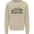 Evolution of Judo MMA Martial Arts Funny Mens Sweatshirt Jumper Sand