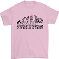 Evolution of Judo MMA Martial Arts Funny Mens T-Shirt Cotton Gildan Light Pink