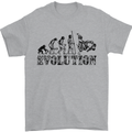 Evolution of Judo MMA Martial Arts Funny Mens T-Shirt Cotton Gildan Sports Grey