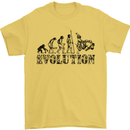 Evolution of Judo MMA Martial Arts Funny Mens T-Shirt Cotton Gildan Yellow