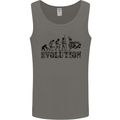 Evolution of Judo MMA Martial Arts Funny Mens Vest Tank Top Charcoal