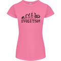 Evolution of Judo MMA Martial Arts Funny Womens Petite Cut T-Shirt Azalea
