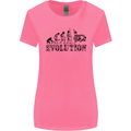 Evolution of Judo MMA Martial Arts Funny Womens Wider Cut T-Shirt Azalea