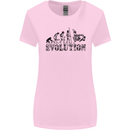 Evolution of Judo MMA Martial Arts Funny Womens Wider Cut T-Shirt Light Pink