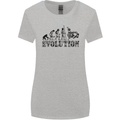 Evolution of Judo MMA Martial Arts Funny Womens Wider Cut T-Shirt Sports Grey