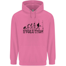 Evolution of Rugby Player Union Funny Childrens Kids Hoodie Azalea