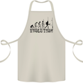 Evolution of Rugby Player Union Funny Cotton Apron 100% Organic Natural