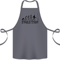 Evolution of Rugby Player Union Funny Cotton Apron 100% Organic Steel