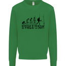 Evolution of Rugby Player Union Funny Kids Sweatshirt Jumper Irish Green