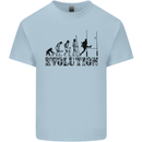 Evolution of Rugby Player Union Funny Kids T-Shirt Childrens Light Blue