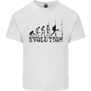 Evolution of Rugby Player Union Funny Kids T-Shirt Childrens White