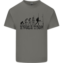 Evolution of Rugby Player Union Funny Mens Cotton T-Shirt Tee Top Charcoal