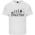 Evolution of Rugby Player Union Funny Mens Cotton T-Shirt Tee Top White