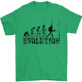 Evolution of Rugby Player Union Funny Mens T-Shirt Cotton Gildan Irish Green