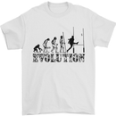 Evolution of Rugby Player Union Funny Mens T-Shirt Cotton Gildan White