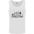Evolution of Rugby Player Union Funny Mens Vest Tank Top White