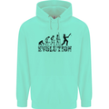 Evolution of a Cricketer Cricket Funny Childrens Kids Hoodie Peppermint