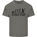 Evolution of a Cricketer Cricket Funny Mens Cotton T-Shirt Tee Top Charcoal