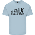 Evolution of a Cricketer Cricket Funny Mens Cotton T-Shirt Tee Top Light Blue